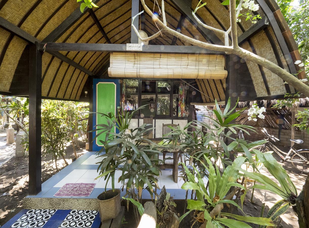 Woodstock Gili - Garden And Bungalows Hotel Gili Trawangan Exterior photo