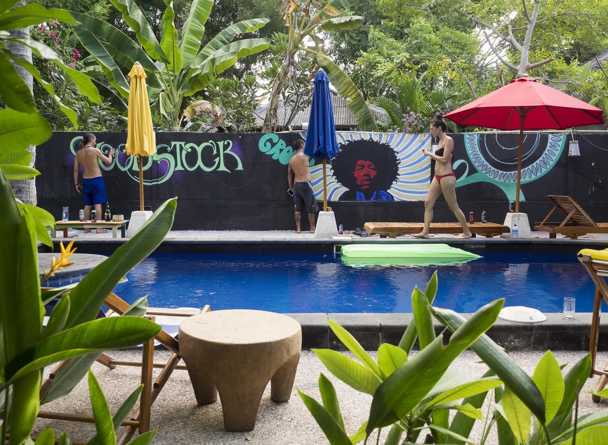 Woodstock Gili - Garden And Bungalows Hotel Gili Trawangan Exterior photo